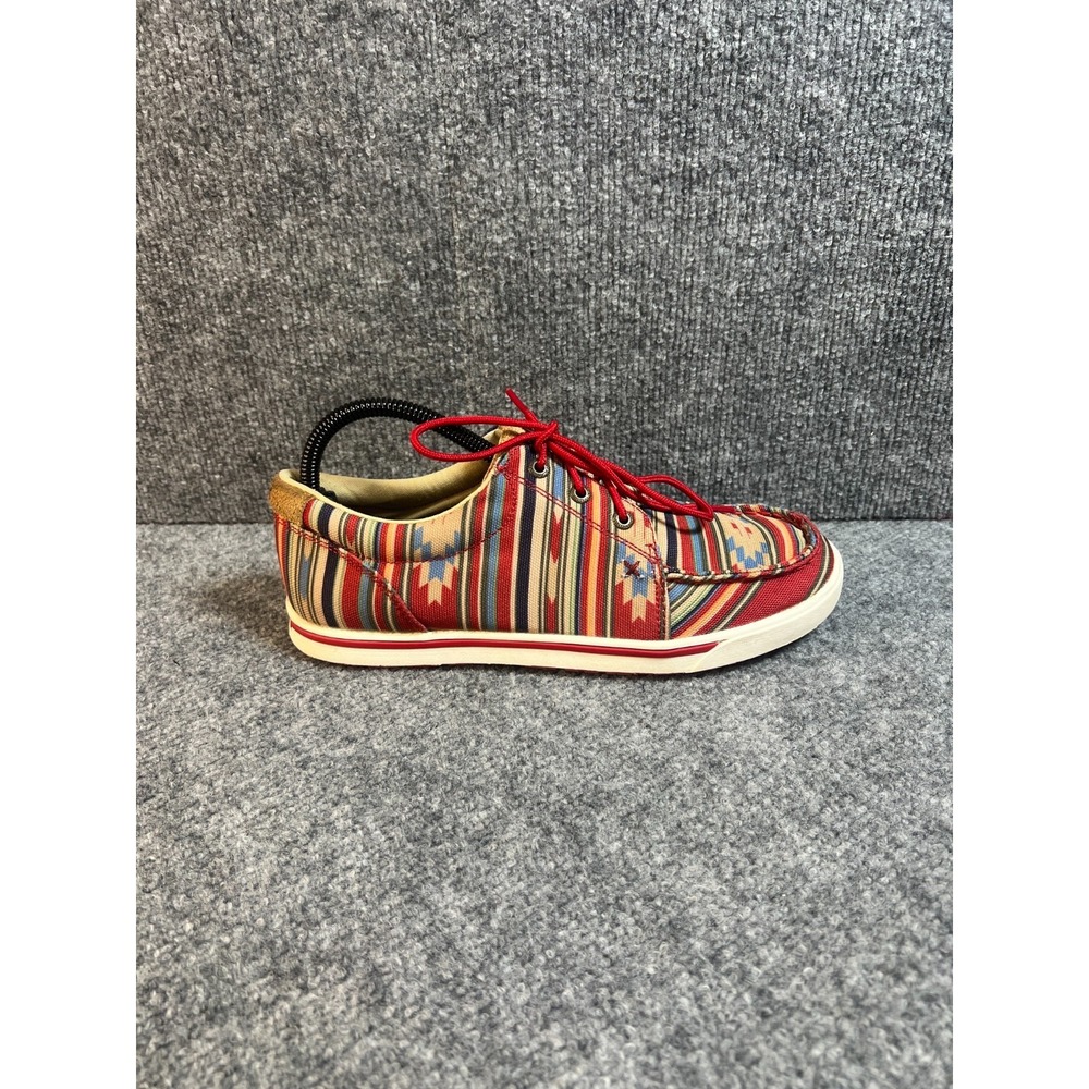 Twisted X Hooey Loper Sneaker Women Multicolor Aztec Print Low Top Comfort Shoes - Picture 8 of 16
